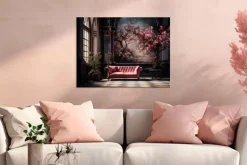 Wandbild 60 x 80 cm Pink Roses IV
