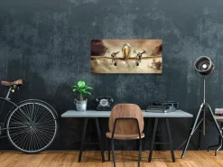 Wandbild 115 x 55 cm Plane VII
