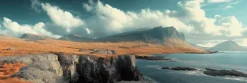 Wandbild 60 x 180 cm Rough Landscape