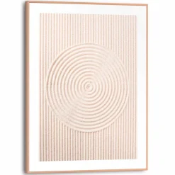 Wandbild 30 x 40 cm Sandy Circles
