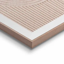 Wandbild 30 x 40 cm Sandy Circles