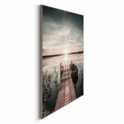 Wandbild 50 x 70 cm Scandic Jetty