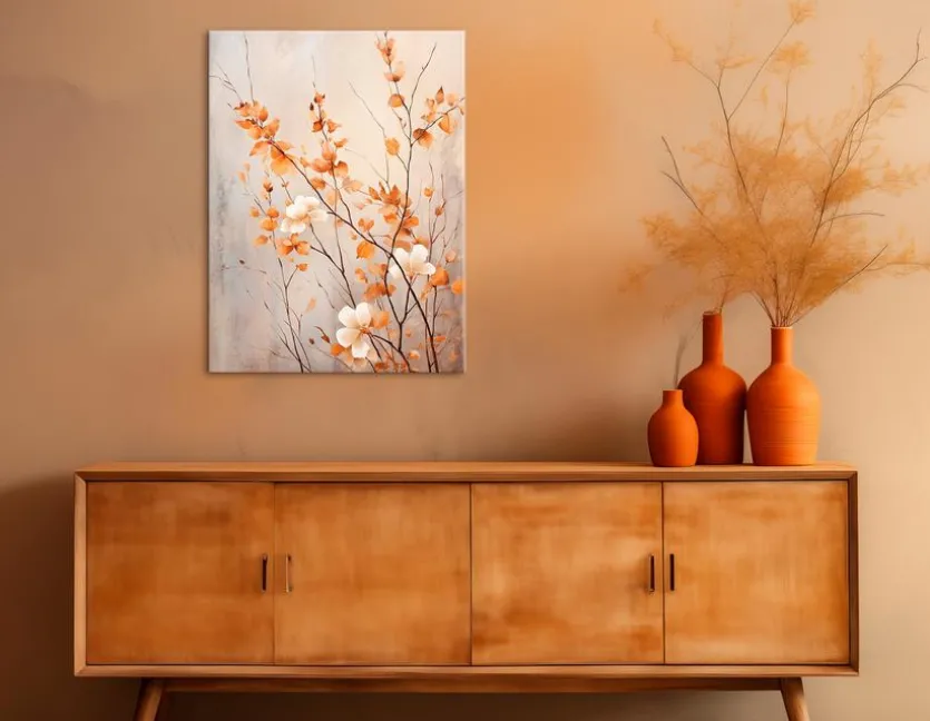 Wandbild 30 x 40 cm Soft Nature On Grey V