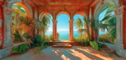 Wandbild 55 x 115 cm Spectacular View IV