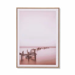 Wandbild 50 x 70 cm Stehlen im Wasser