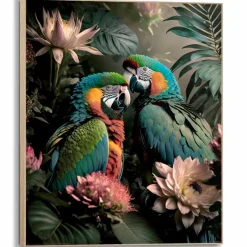 Wandbild 50 x 40 cm Tropical Love