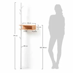 Wandgarderobe Benny
