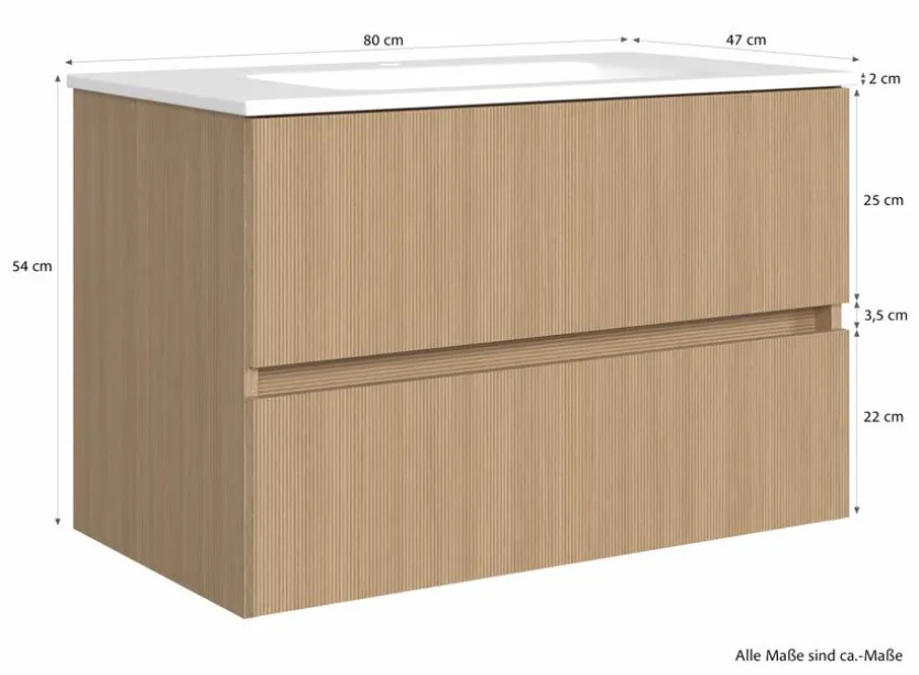 Waschtischunterschrank Rossario