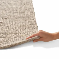Webteppich Laax Uni 70 x 140 cm