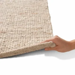 Webteppich Laax Uni 130 x 200 cm