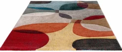 Webteppich Curves 133 x 190 cm
