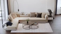 Webteppich Verona Sand 200 x 290 cm