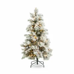 Weihnachtsbaum mit LED Schnee 150 cm