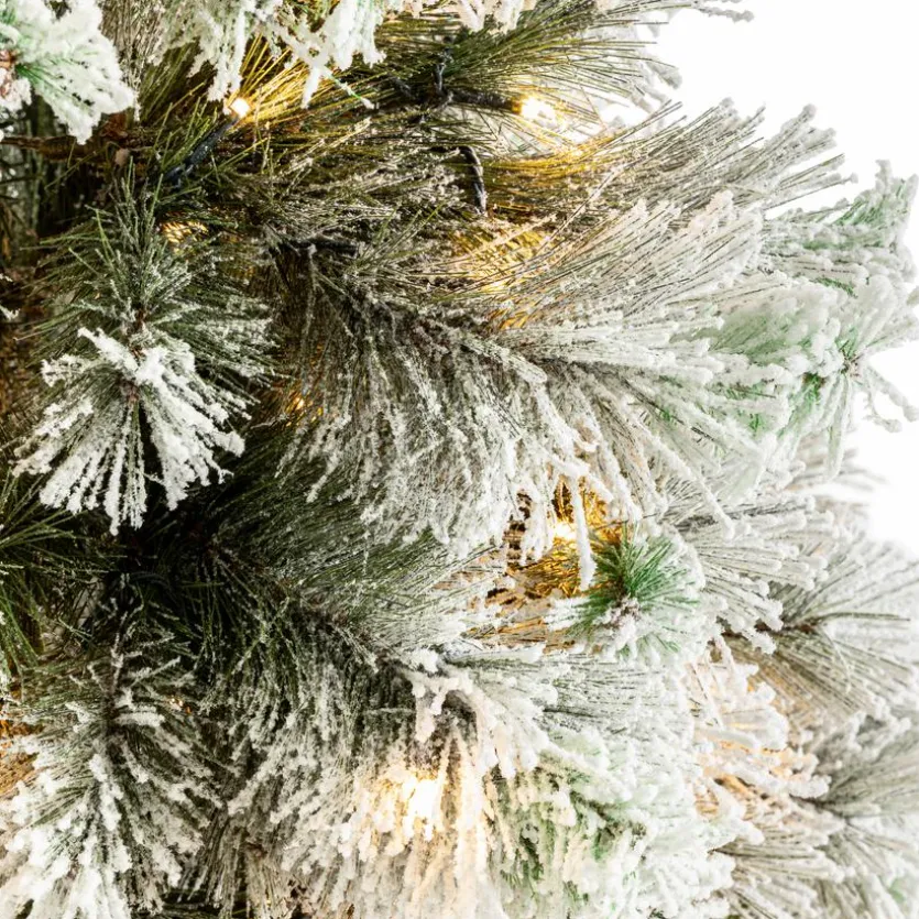 Weihnachtsbaum mit LED Schnee 150 cm