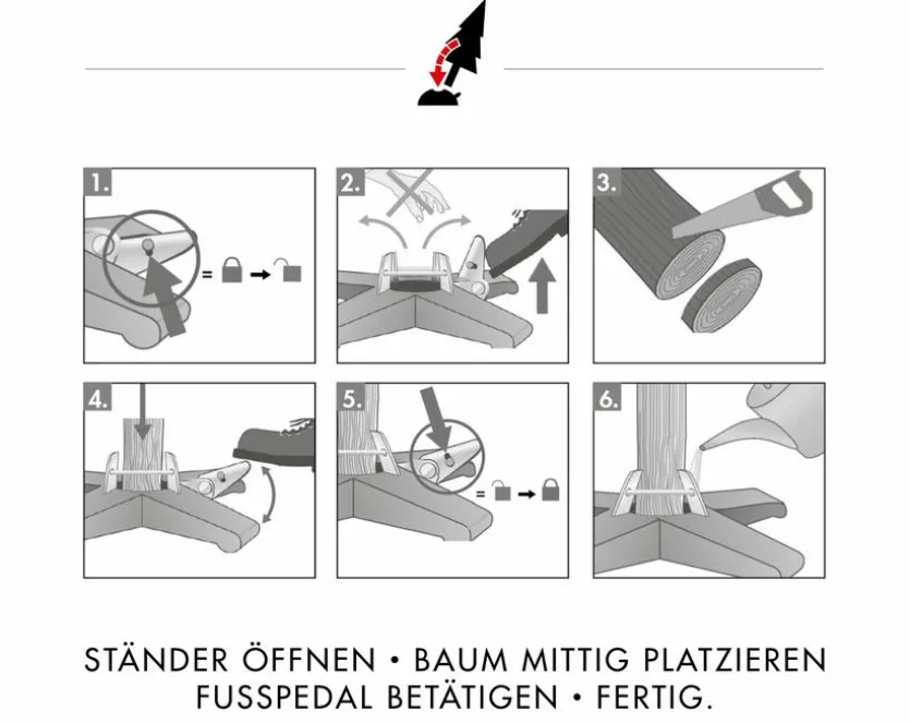 Weihnachtsbaumständer Vario Tölz