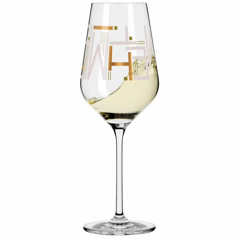 Weißweinglas Herzkristall 380 ml