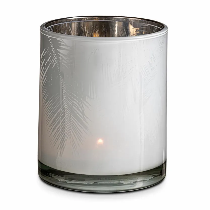 Windlicht Palmblatt 12,5 cm