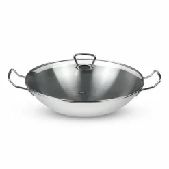 Wok mit Glasdeckel Kunming Ø 36 cm