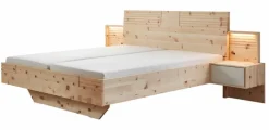 Zirbenholzbett Sonus 180 x 200 cm